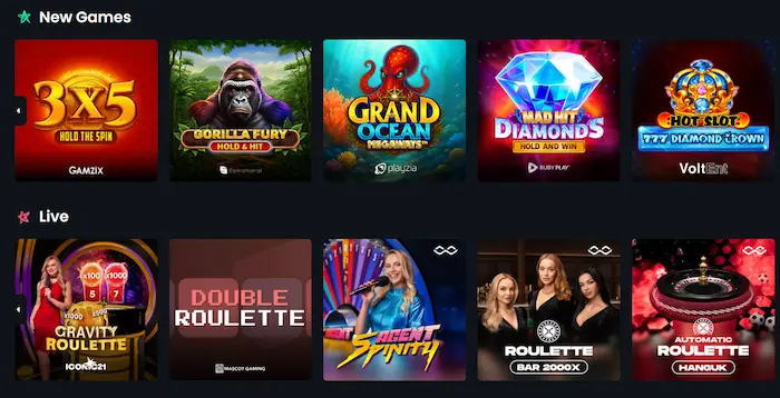 Starzino Casino slot